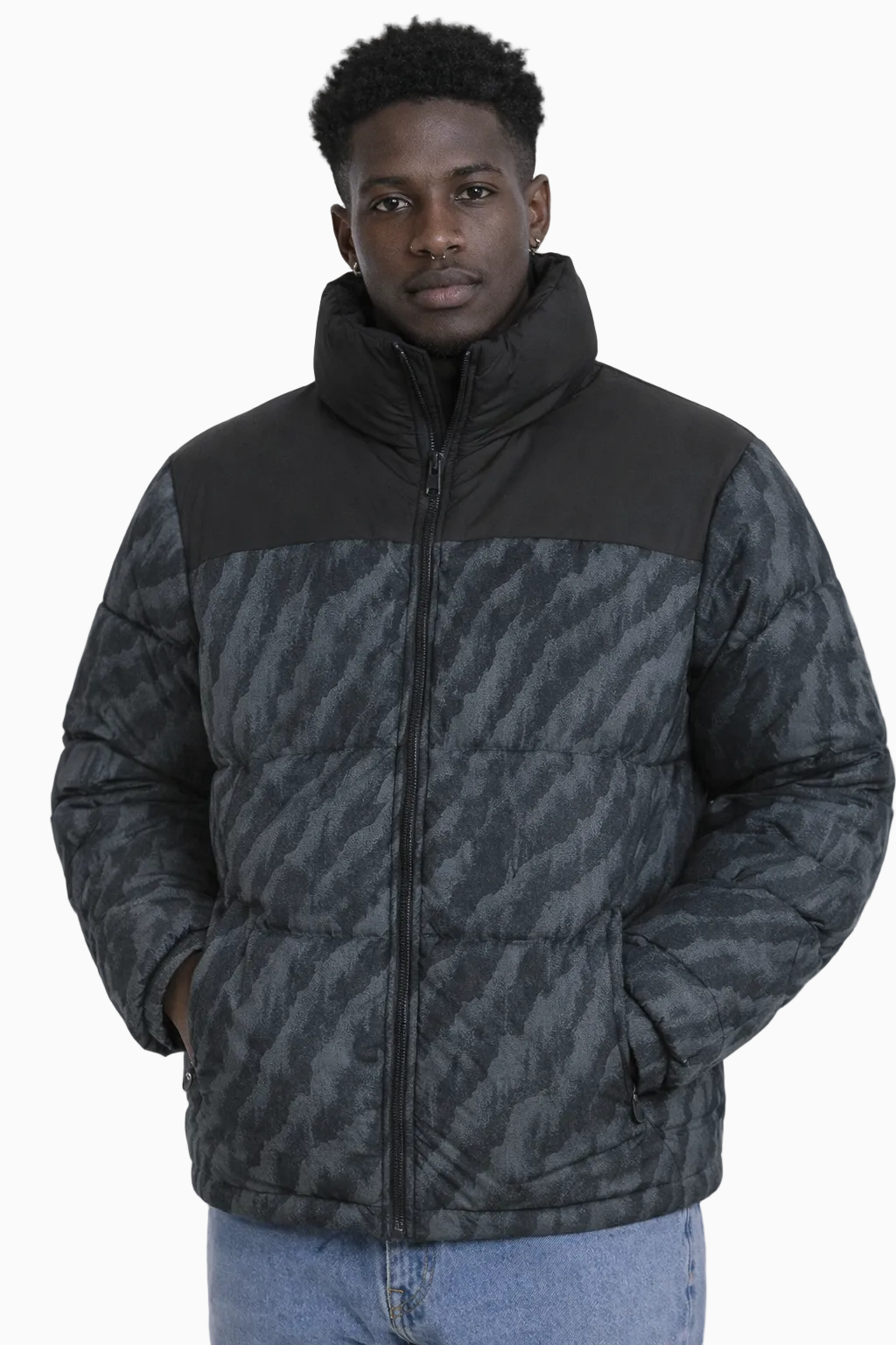 Giubbotto Uomo Bomber Con fantasia Art. Gb127