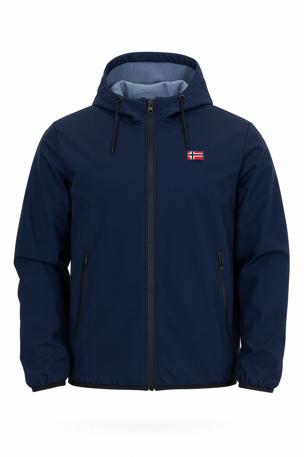 Giubbino Uomo Impermeabile Anti Pioggia con Cerniera Termosaldata Art. Gb196