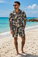 Completo Costume e Camicia Camouflage Art. Cos38