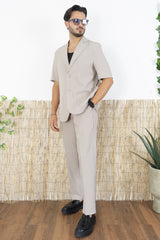 Coordinato Uomo Giacca e Pantalone Fondo Largo Art. Cd50
