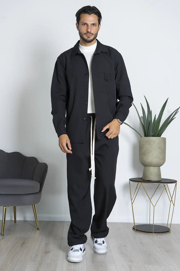 Pantalon et chemise coordonnés avec poche Art. Cd80