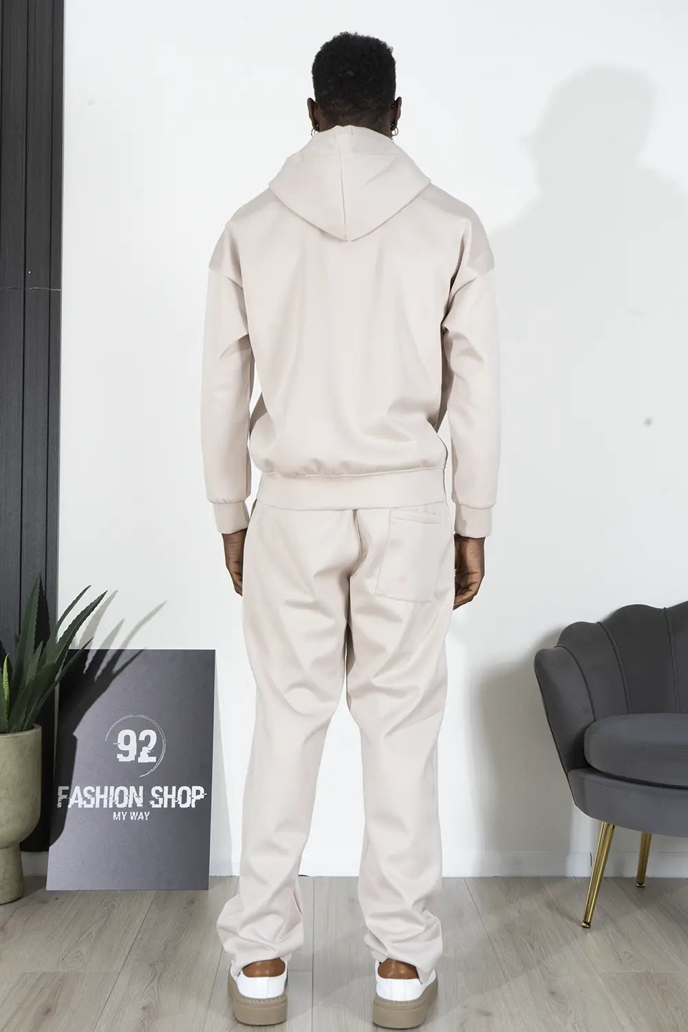 Coordinato Scuba Felpa e Pantalone baggy Art. Cd92