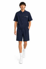 Coordinato Uomo Cianotic Camicia e Bermuda Art. Cd128