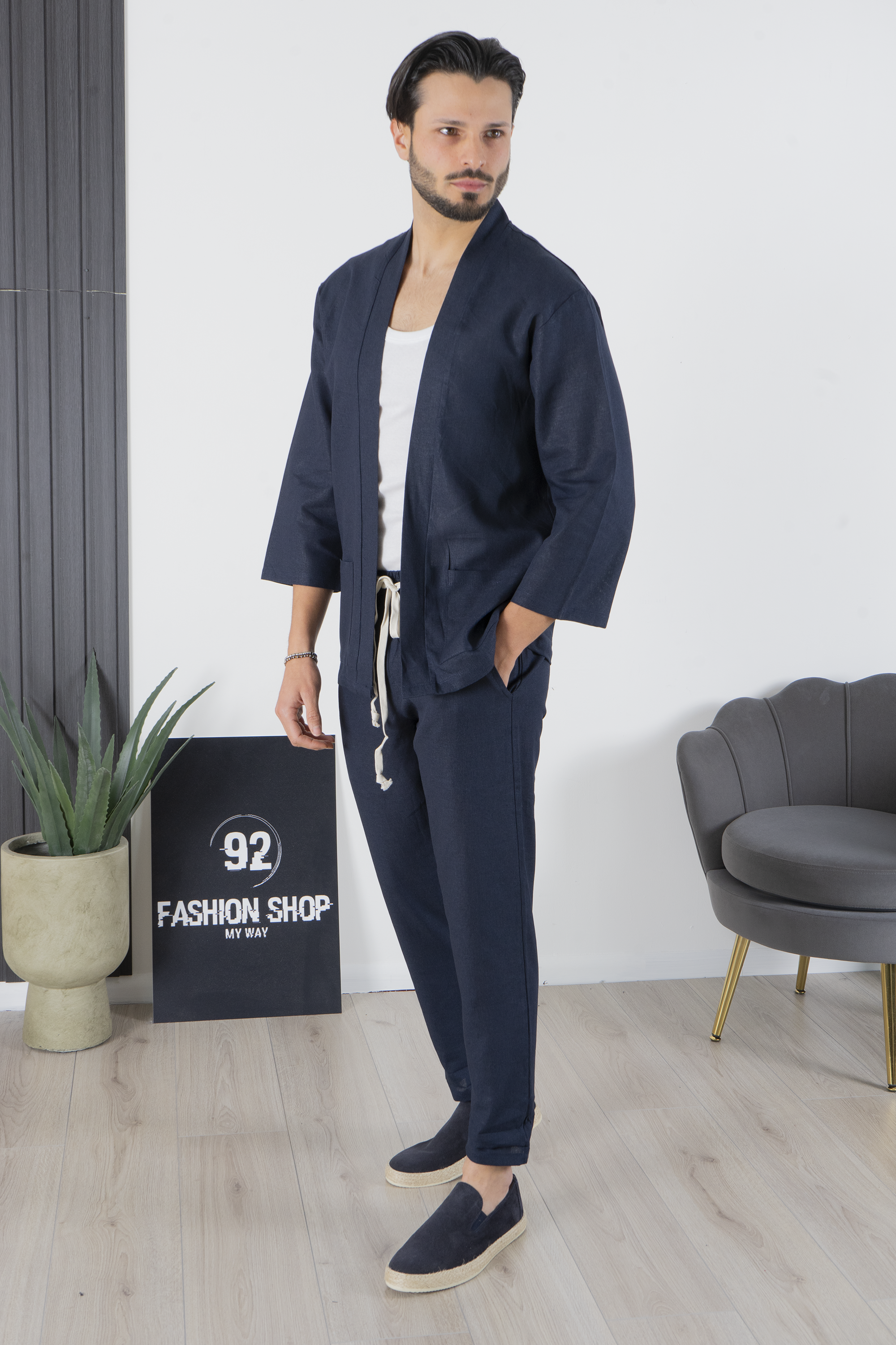 Coordinato Japan in Lino Art. Cd101