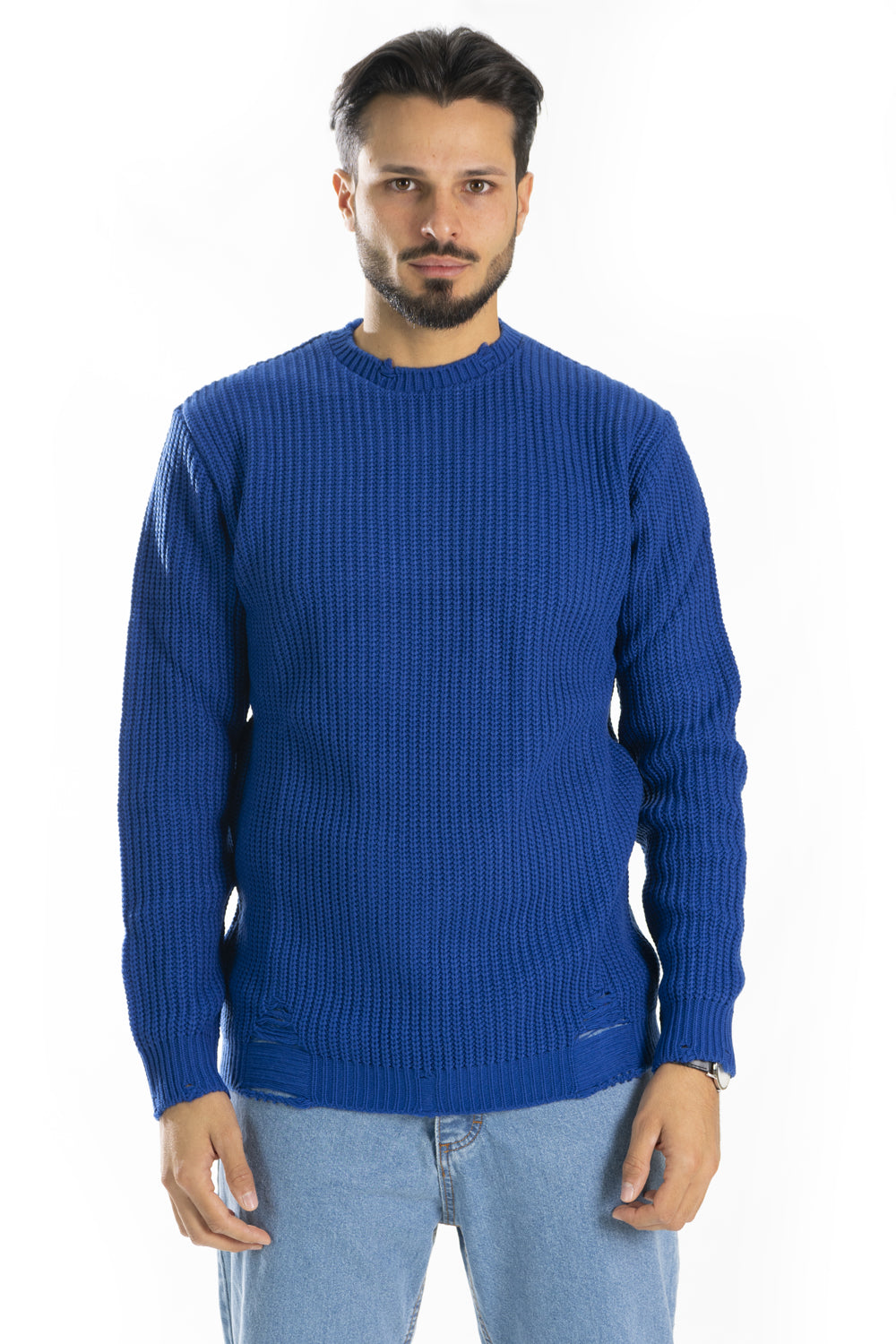 Maglione Uomo Con Rotture Art. Mg90