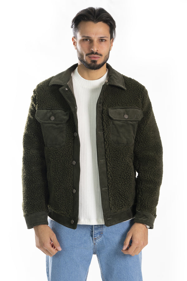 Veste Teddy Veste en fourrure écologique Art. Gb123