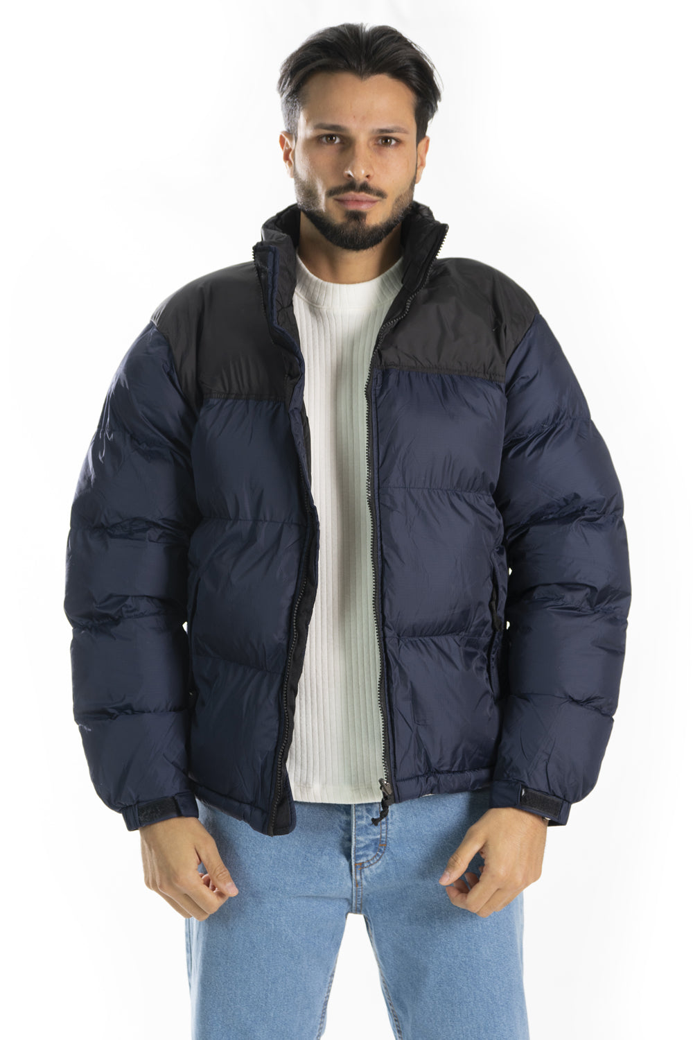 Giubbotto Uomo Bomber Bicolore Art. Gb126