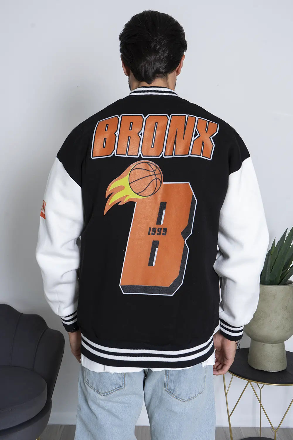 Felpa Uomo Varsity College 'Bronx' Art. Fe144