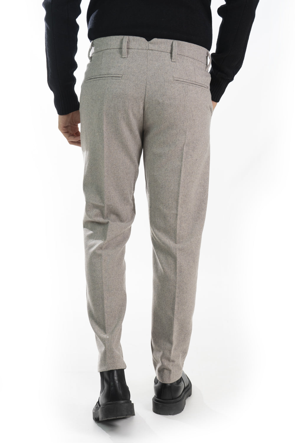 Pantalone Uomo Lana Bottone Centrale Art. Pt180