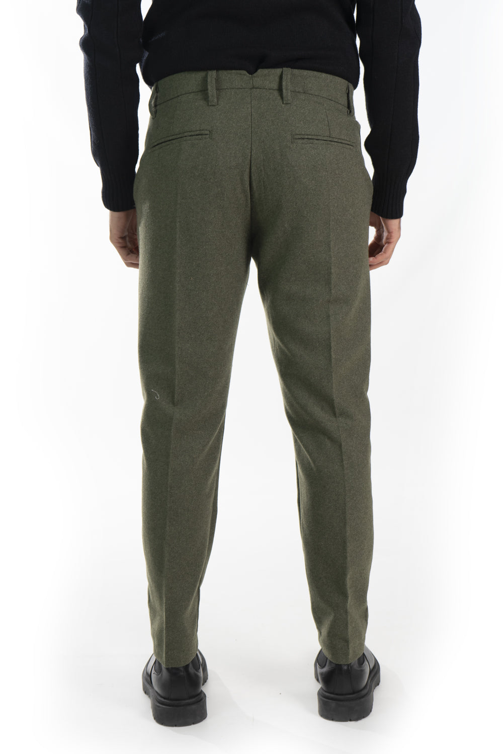 Pantalone Uomo Lana Bottone Centrale Art. Pt180