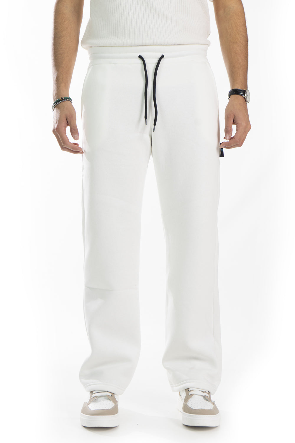 Pantatuta Felpato Uomo Fondo Largo Vita Jogger Art. Pt182