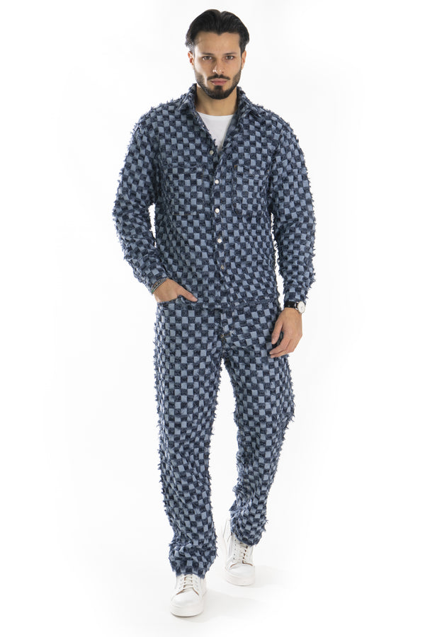 Ensemble de jeans effilochés pour hommes Art. Cd39