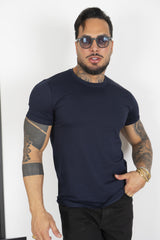 T-Shirt Uomo Slim Fit Basic Tinta Unita Art. Ts163