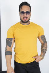 T-Shirt Uomo Slim Fit Basic Tinta Unita Art. Ts163
