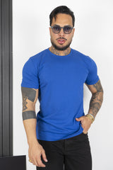 T-Shirt Uomo Slim Fit Basic Tinta Unita Art. Ts163