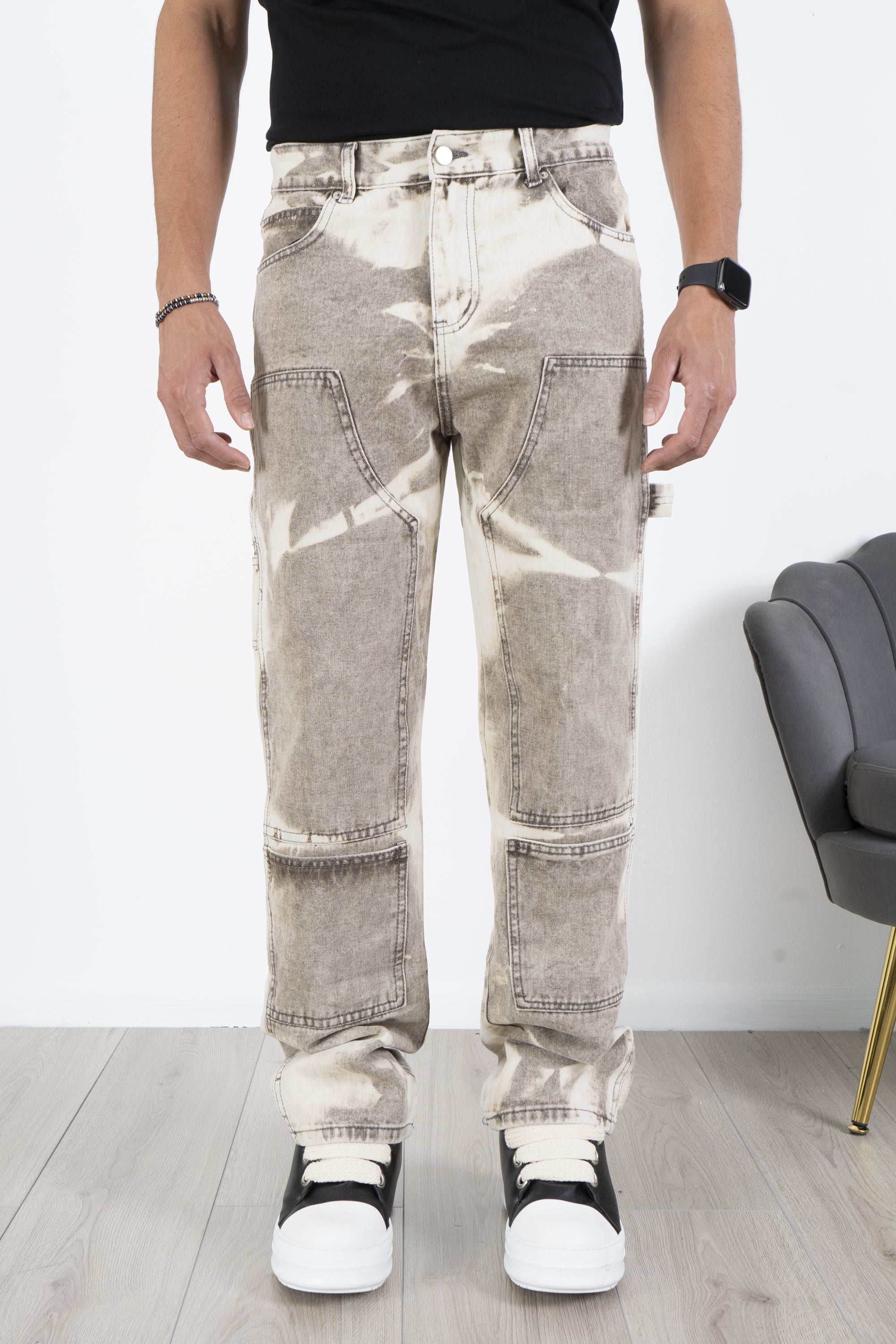 Jeans Tie Dye Carpenter Art. JS533