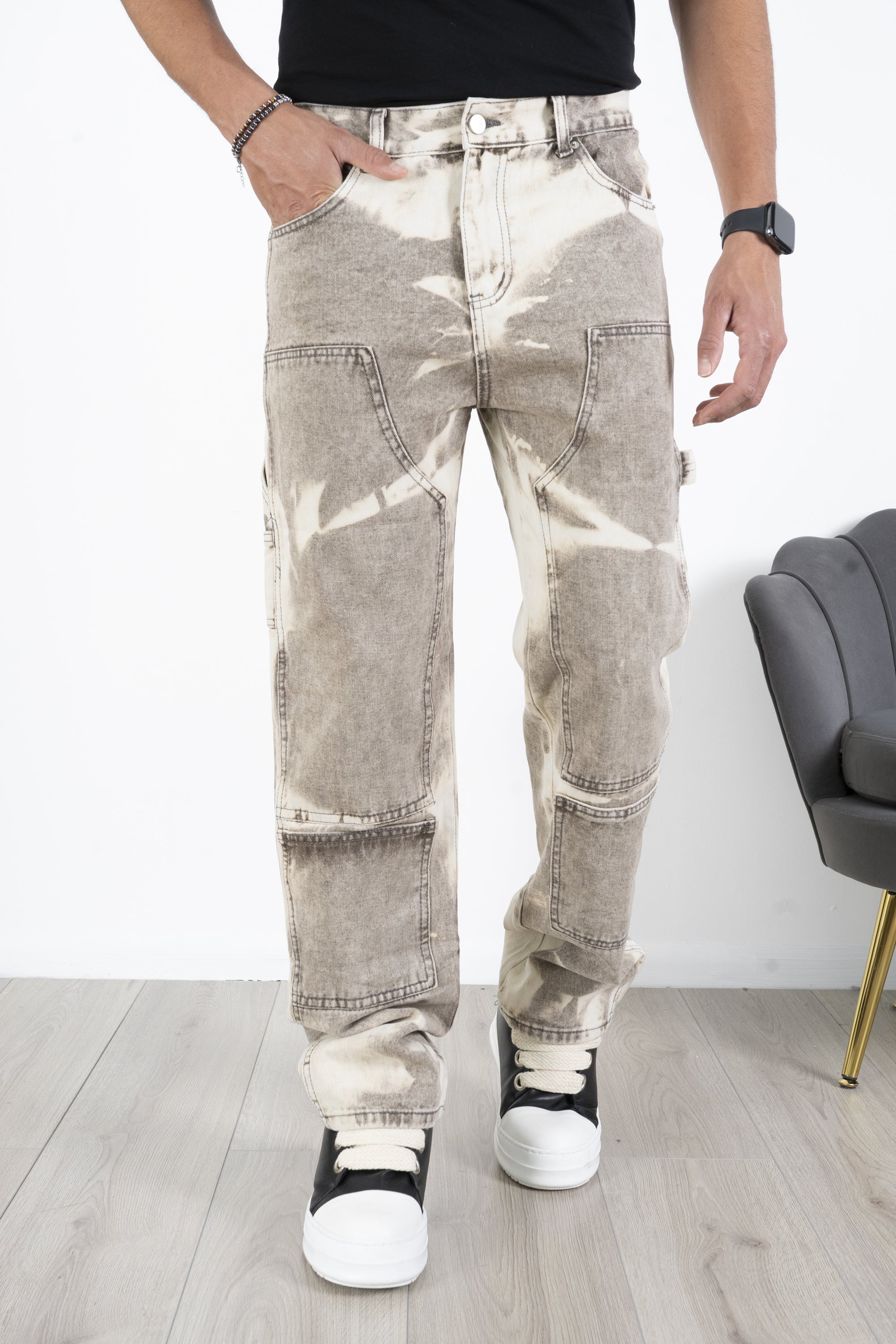 Jeans Tie Dye Carpenter Art. JS533