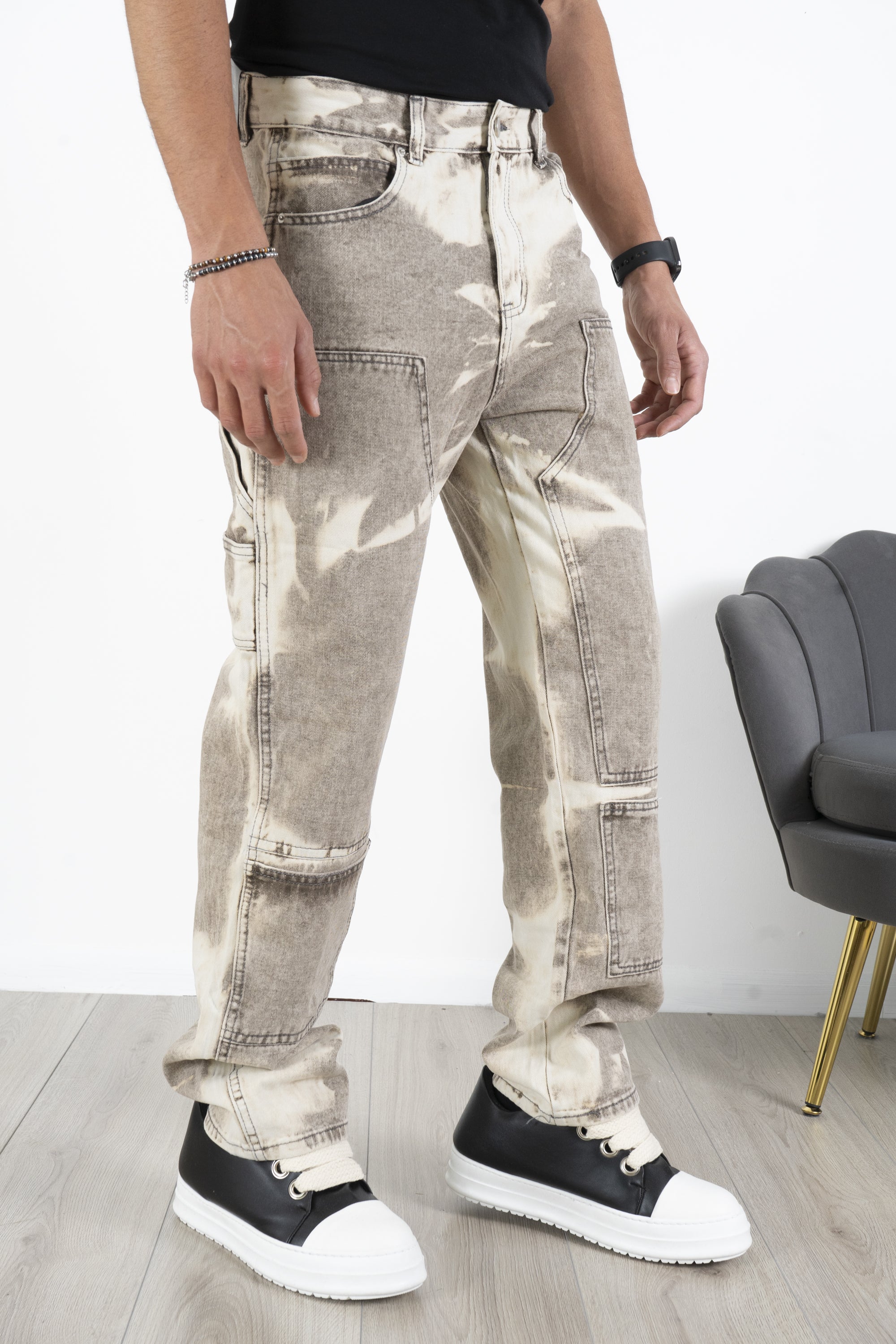 Jeans Tie Dye Carpenter Art. JS533