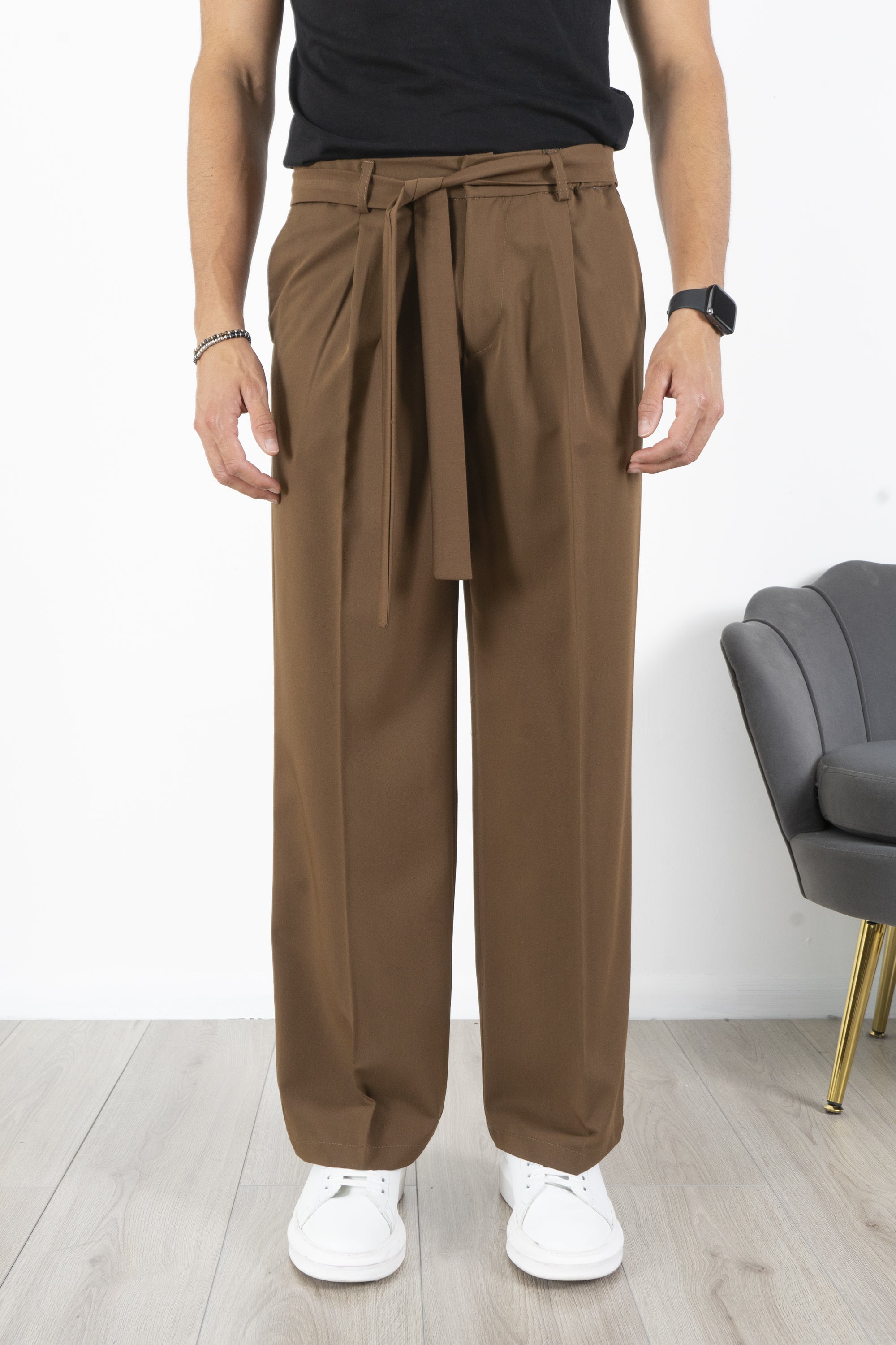 Pantalone Con Cintura Fondo Largo Art. PT202