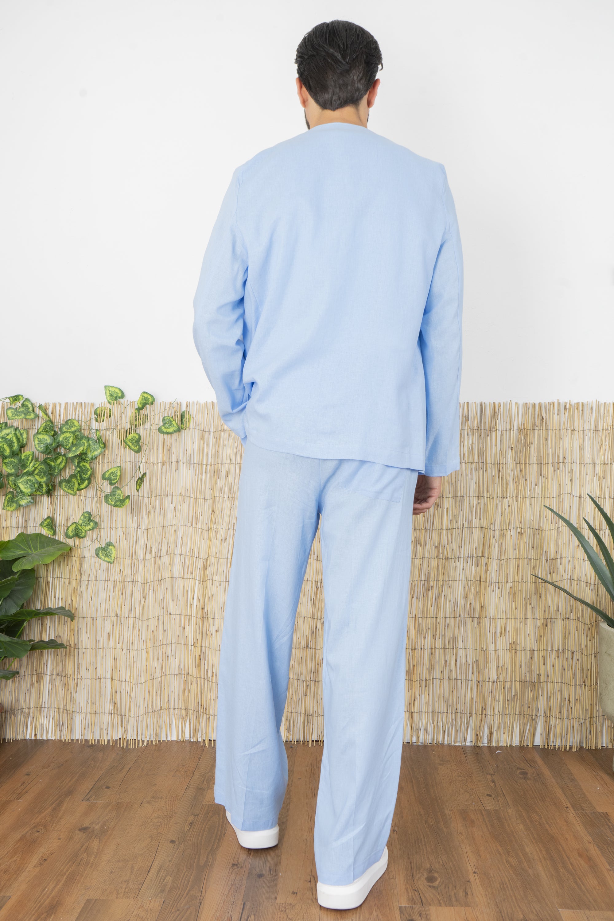 Abito in Lino Relaxed Doppio bottone Art. AB21
