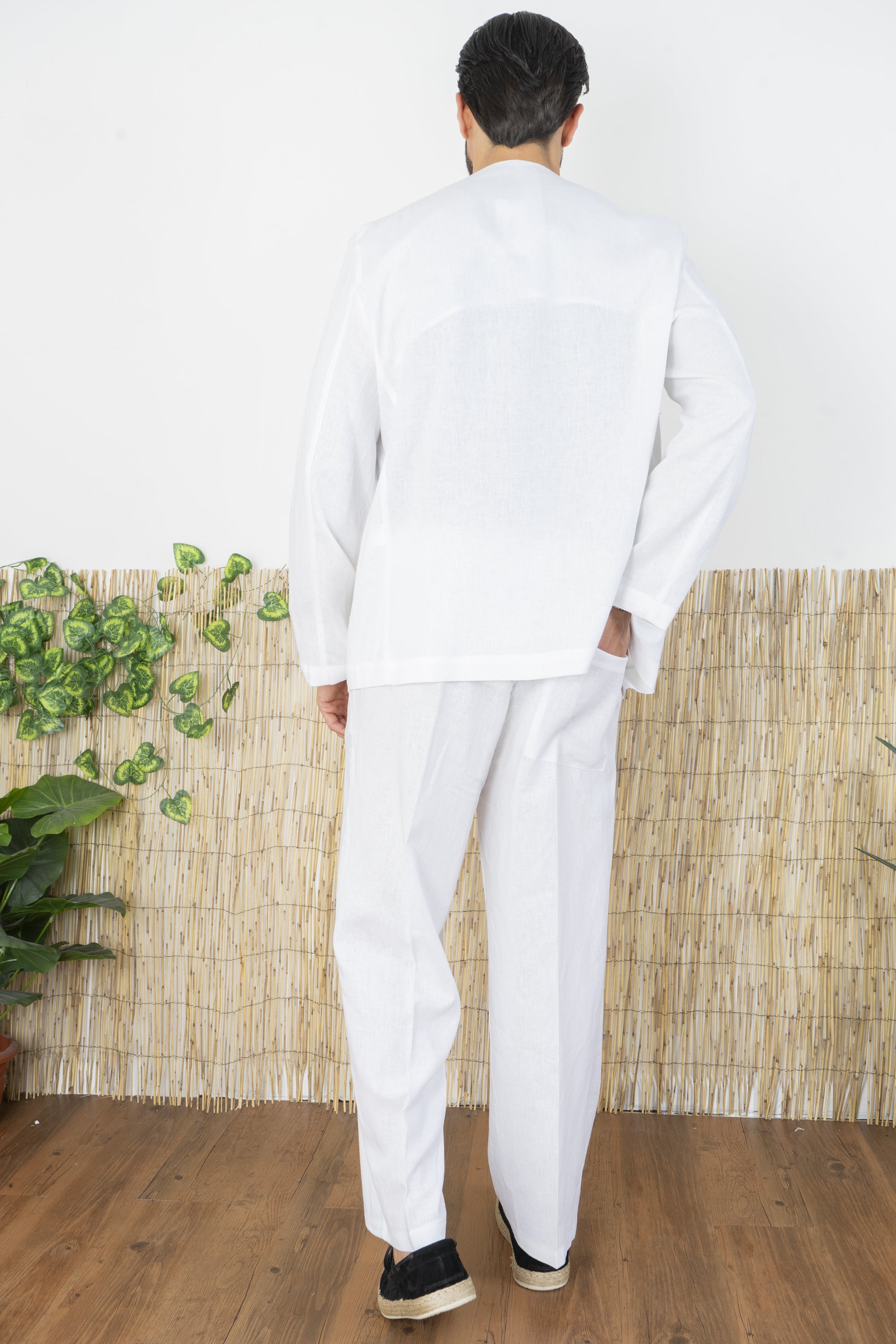 Abito in Lino Relaxed Doppio bottone Art. AB21