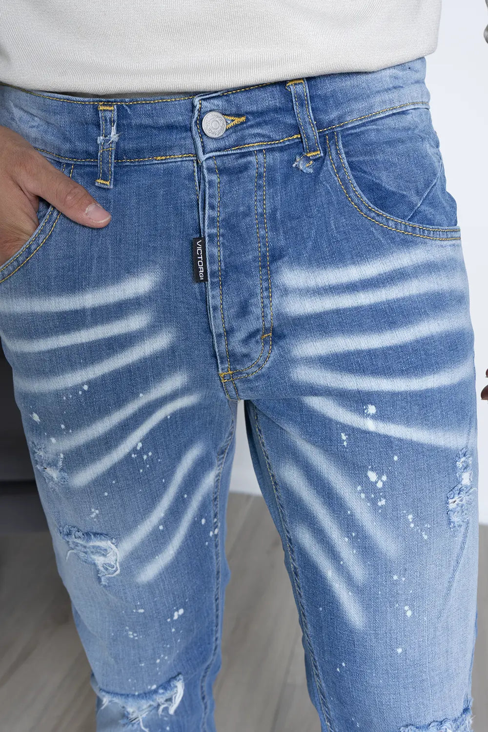 Jeans 5 TAsche Con Sfumature Art. Js480