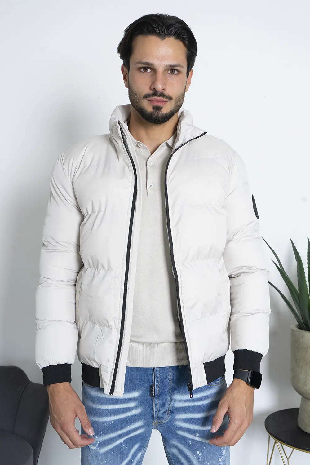 Giubbotto Bomber Collo Alto Art. Gb178