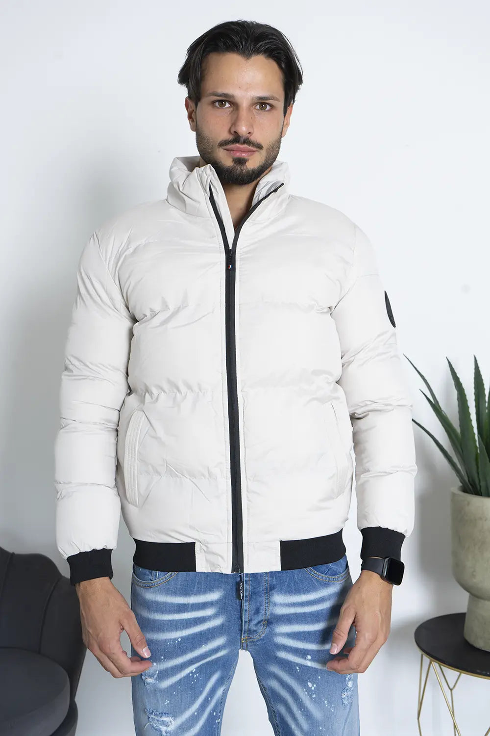 Giubbotto Bomber Collo Alto Art. Gb178