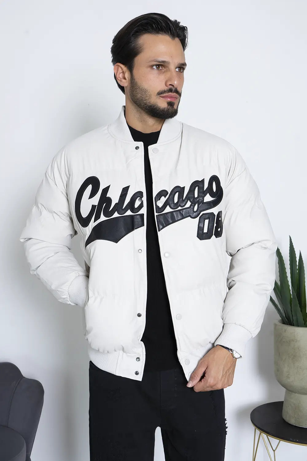 Giubbotto Uomo Bomber Chicago Art. Gb152