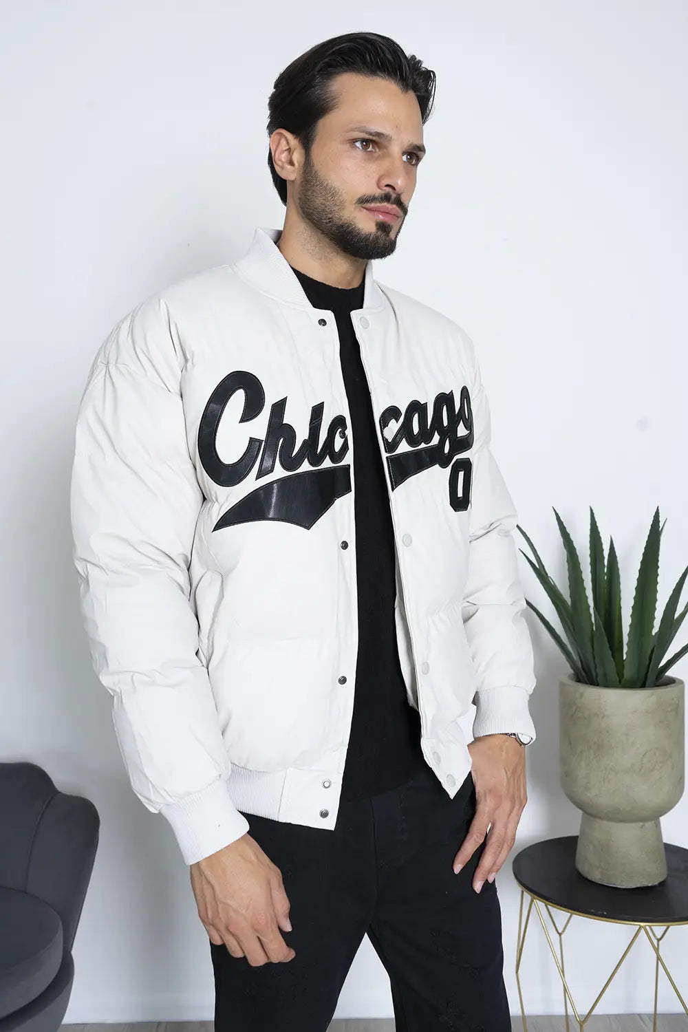 Giubbotto Uomo Bomber Chicago Art. Gb152