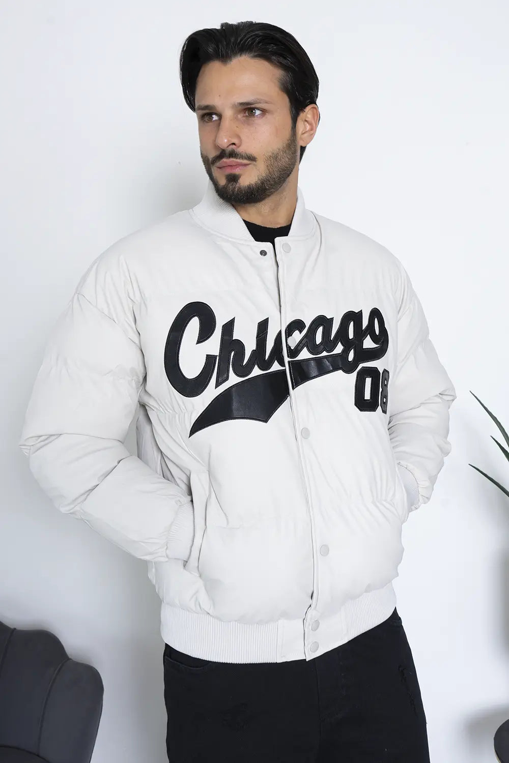 Giubbotto Uomo Bomber Chicago Art. Gb152