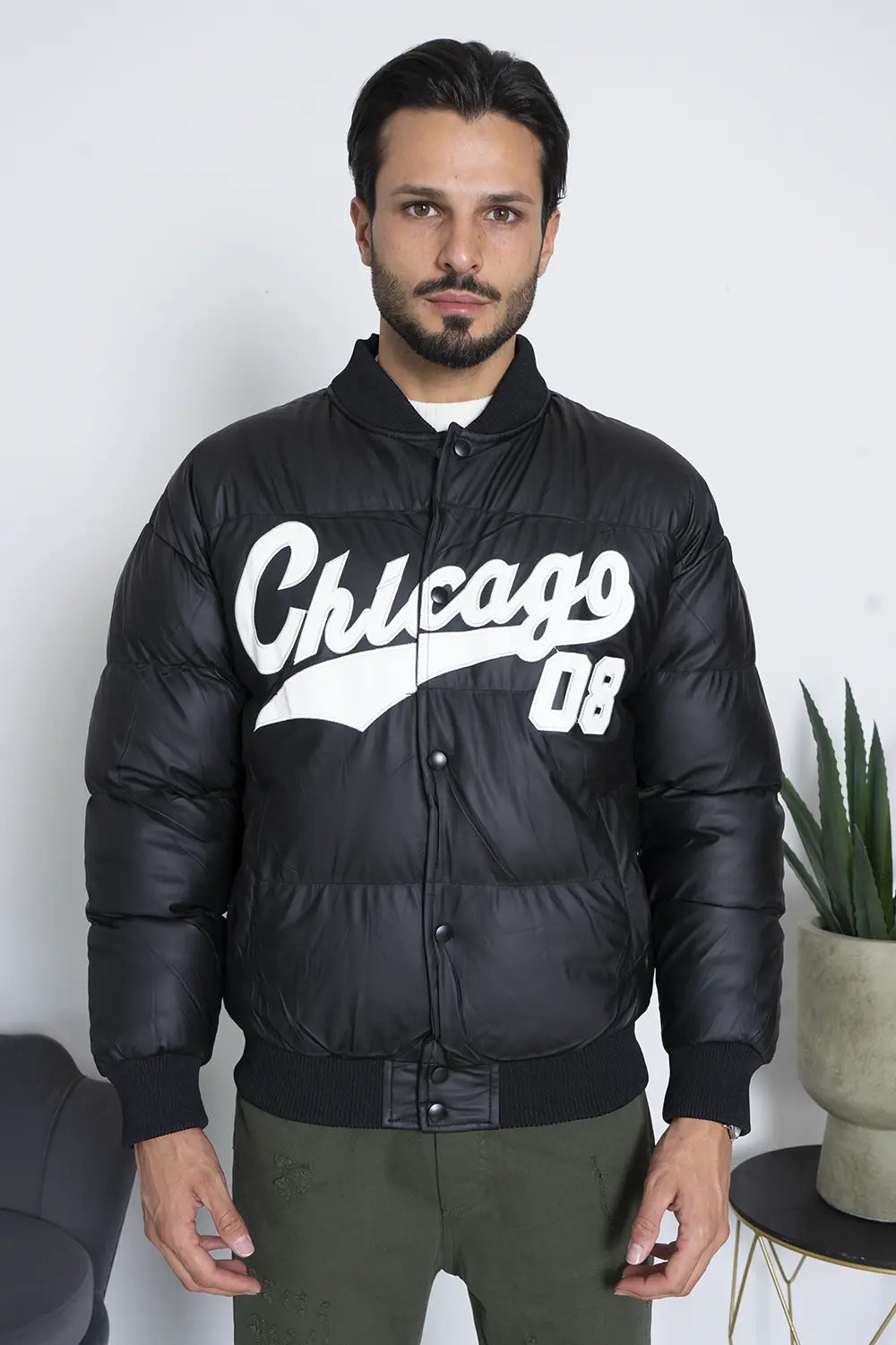 Giubbotto Uomo Bomber Chicago Art. Gb152