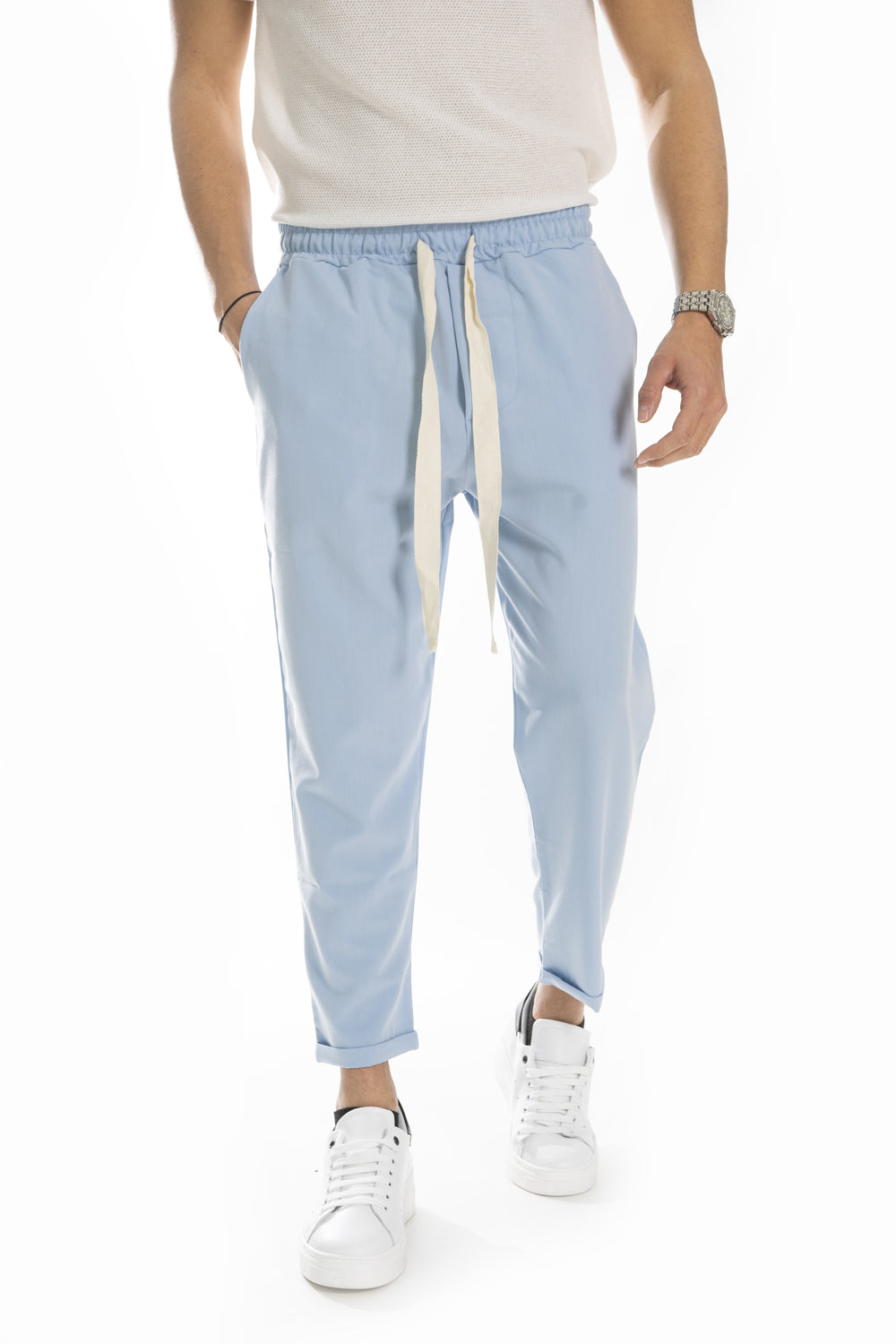 Pantalone Uomo Vita Jogger Con coulisse art. Pt183