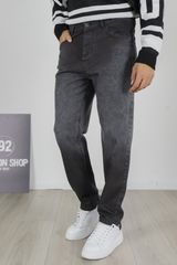 Jeans Uomo Nero a Gamba Dritta Art. JS534