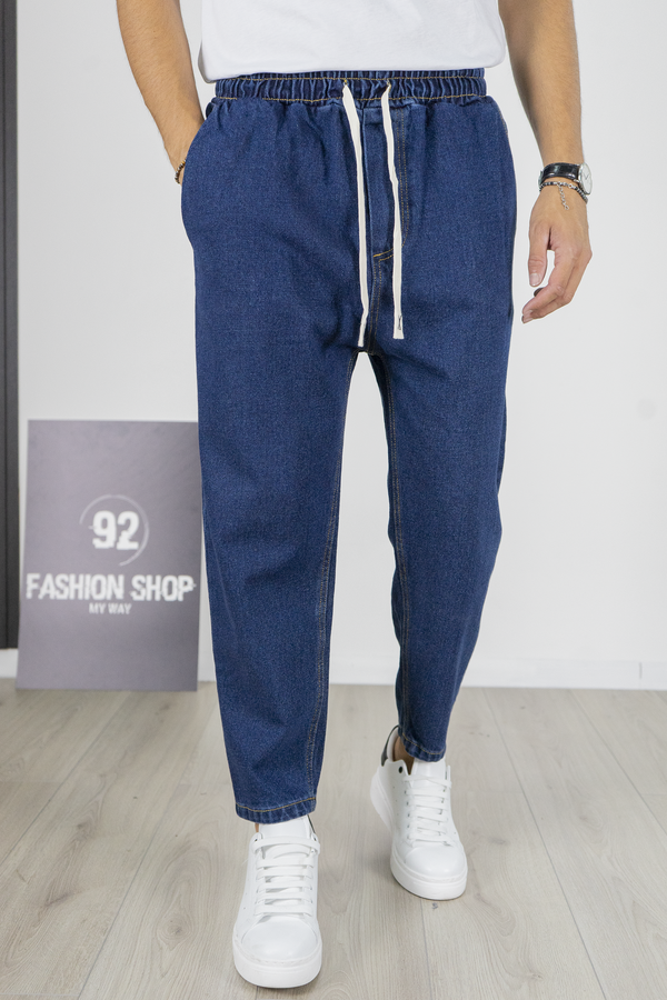 Jeans Carrot Fit Vita Jogger e Coulisse Art. JS535