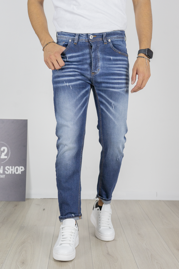 Jeans Homme Slim Fit Nuances 5 Poches Art. Js416