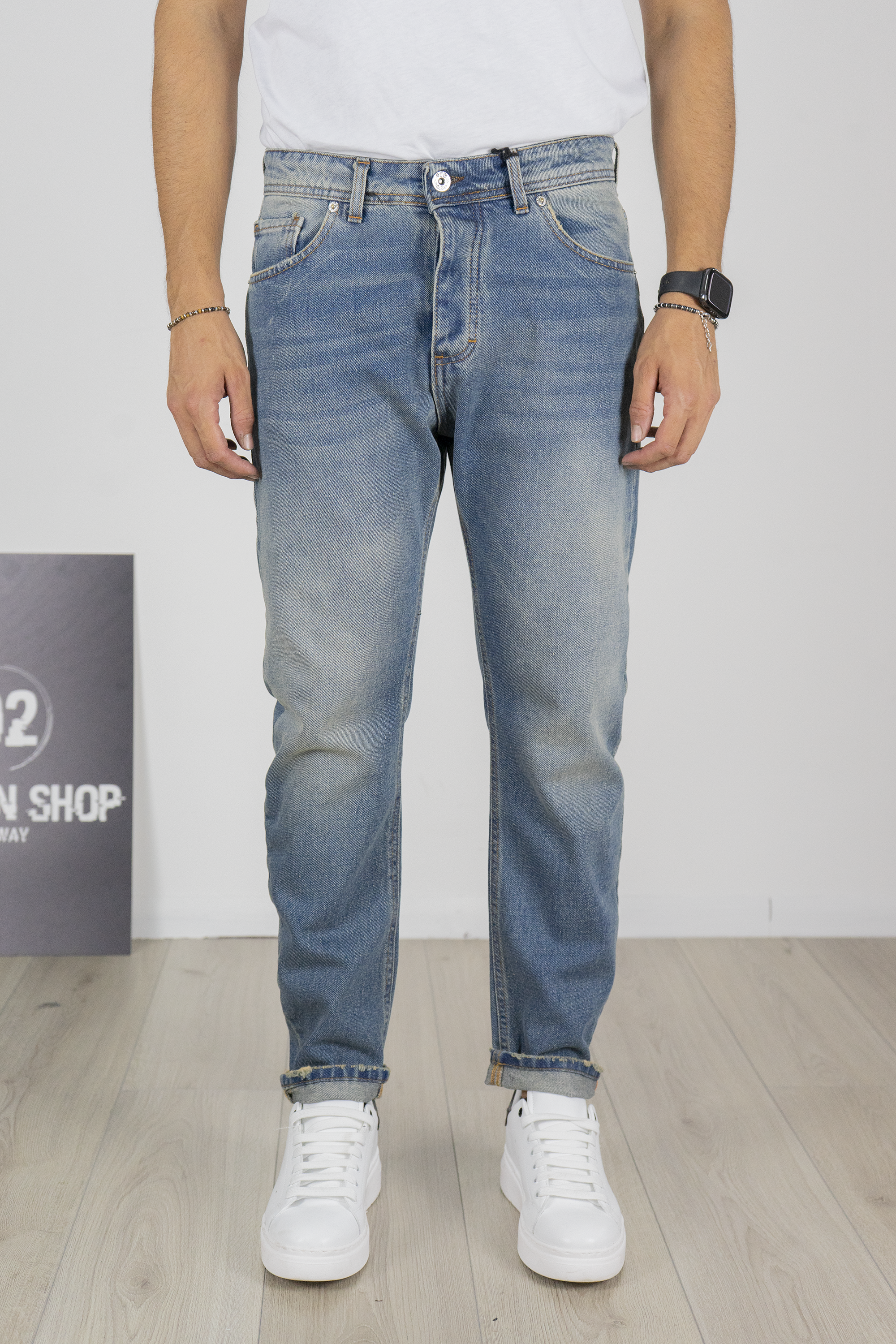 Jeans Uomo Basic Vintage Art. JS388