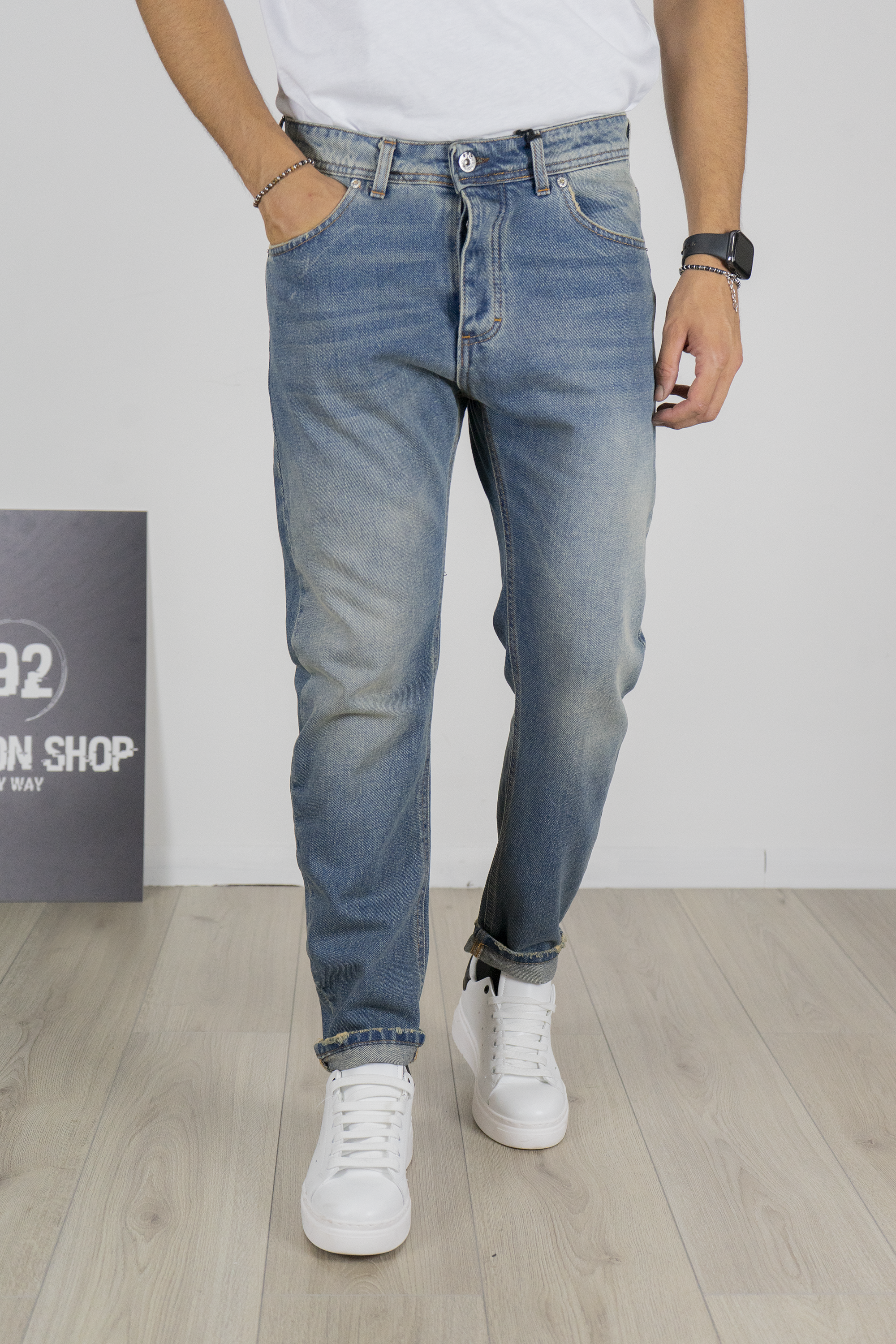 Jeans Uomo Basic Vintage Art. JS388