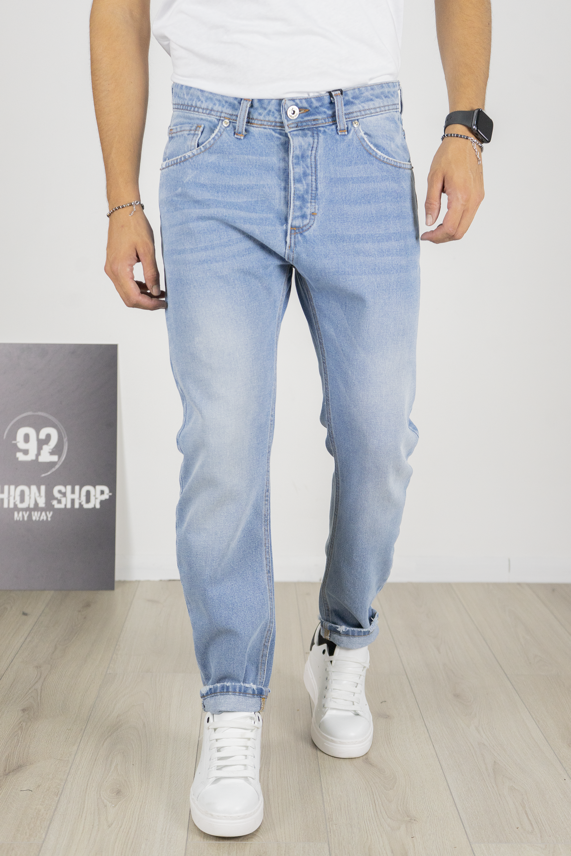 Jeans Uomo Basic Vintage Art. JS388