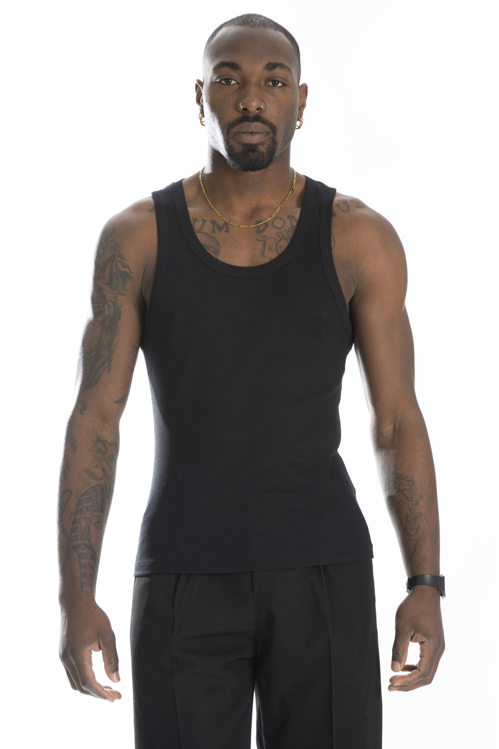 Canotta Tinta Unita A costine Art. CT10