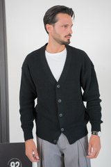 Cardigan Uomo Costa Inglese con Bottoni in Maglia Art. Mg176
