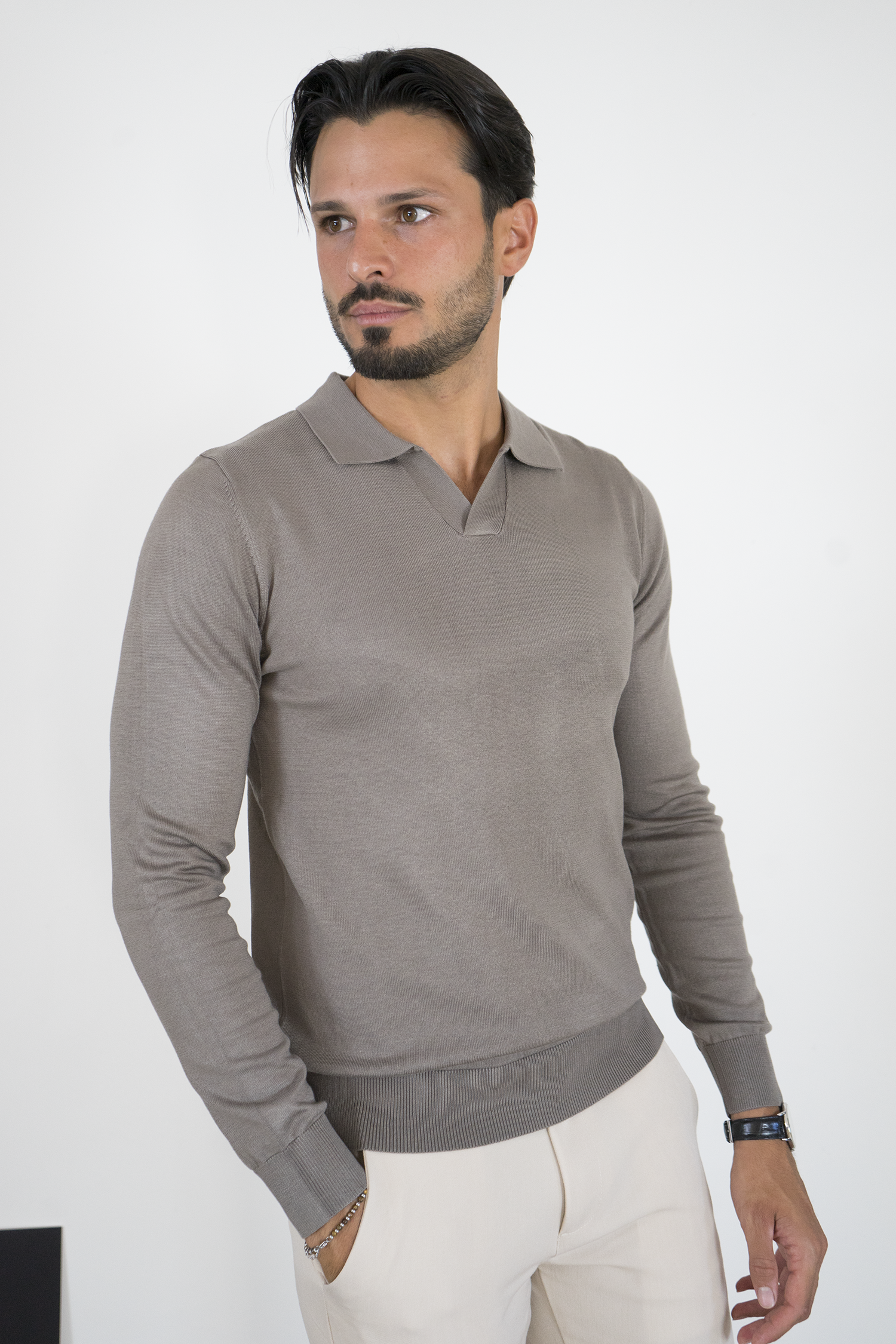 Polo Uomo Derby in Filo Rasato Art. Mg177