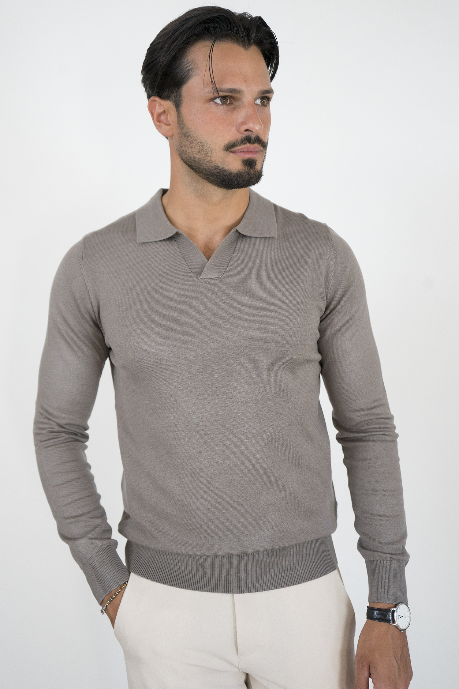 Polo Uomo Derby in Filo Rasato Art. Mg177