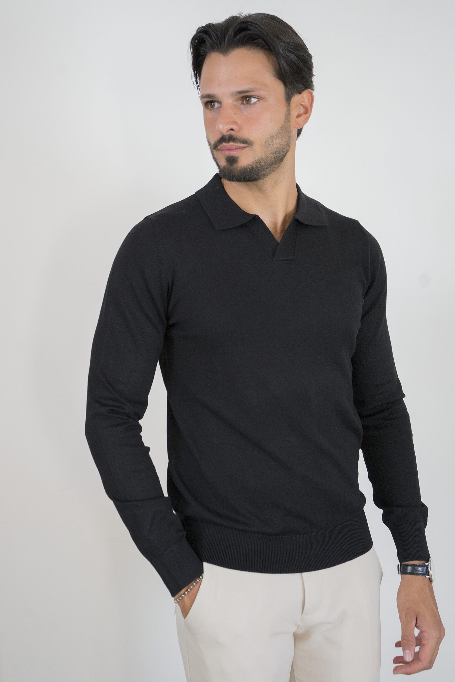 Polo Uomo Derby in Filo Rasato Art. Mg177