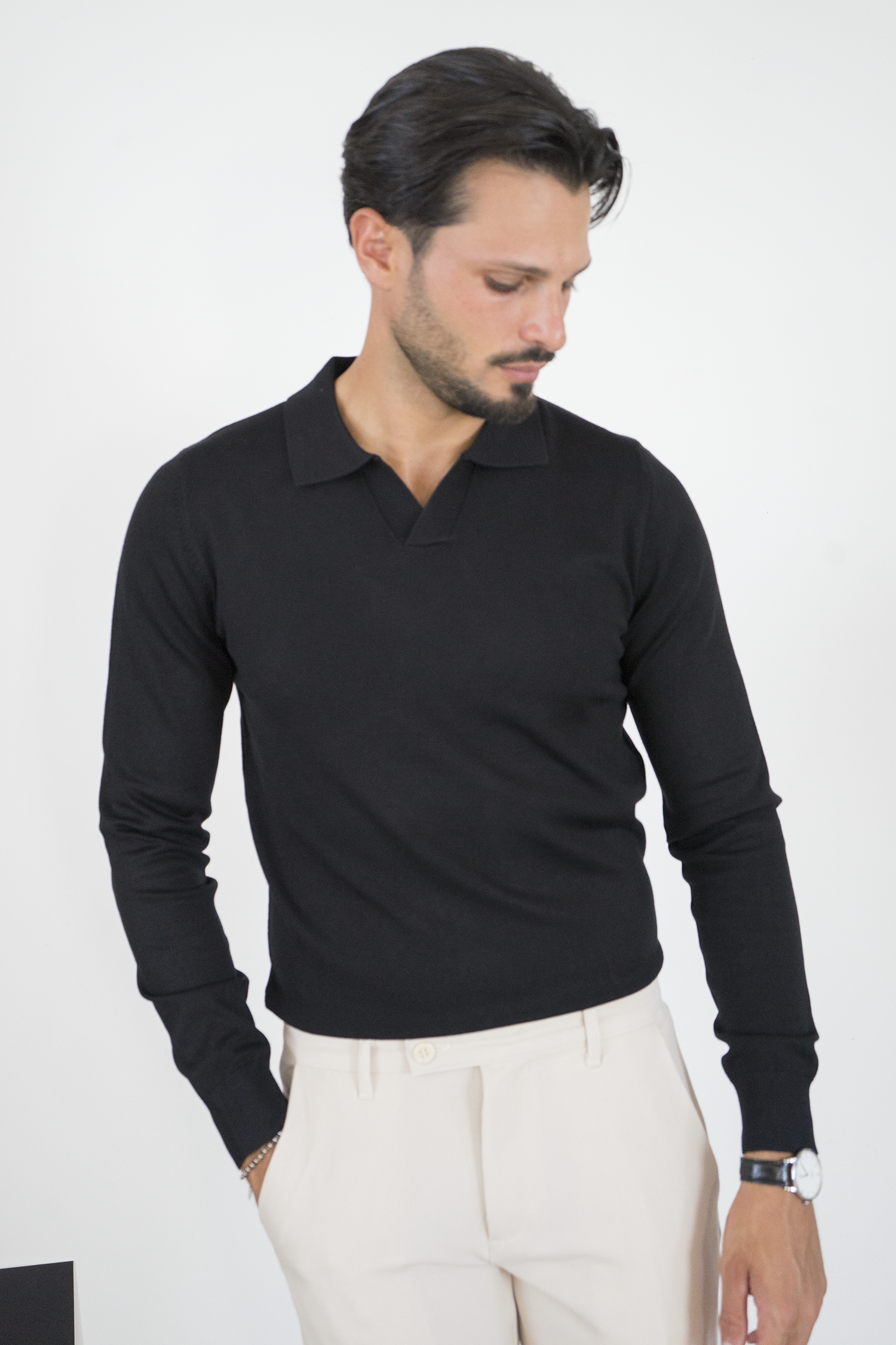 Polo Uomo Derby in Filo Rasato Art. Mg177