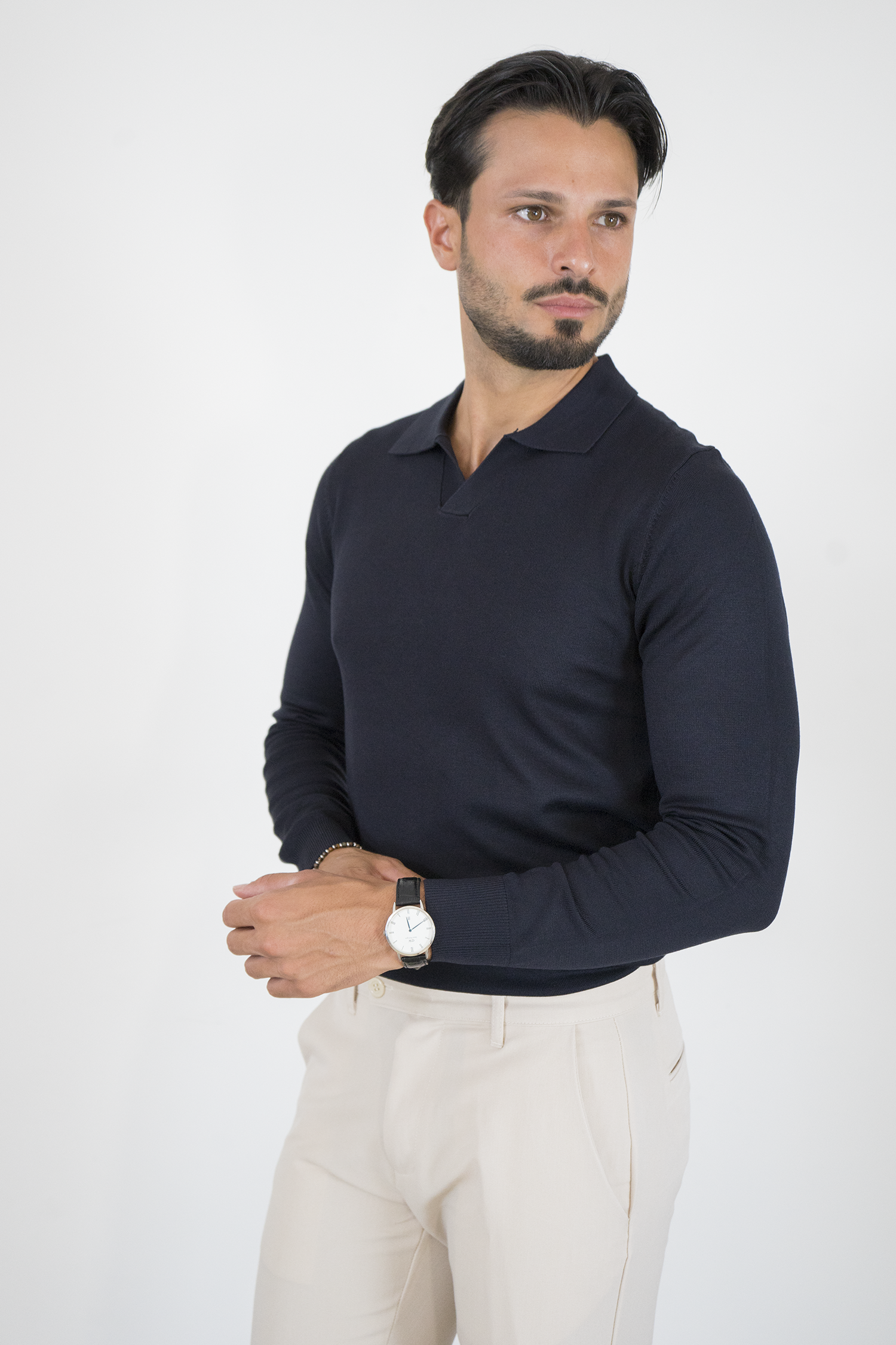 Polo Uomo Derby in Filo Rasato Art. Mg177