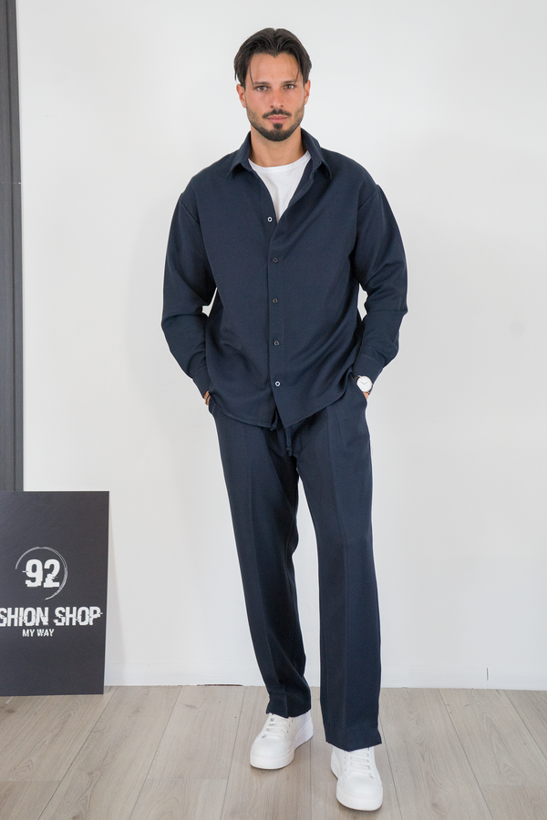 Coordinato Camicia e Pantalone Palazzo Art. Cd123