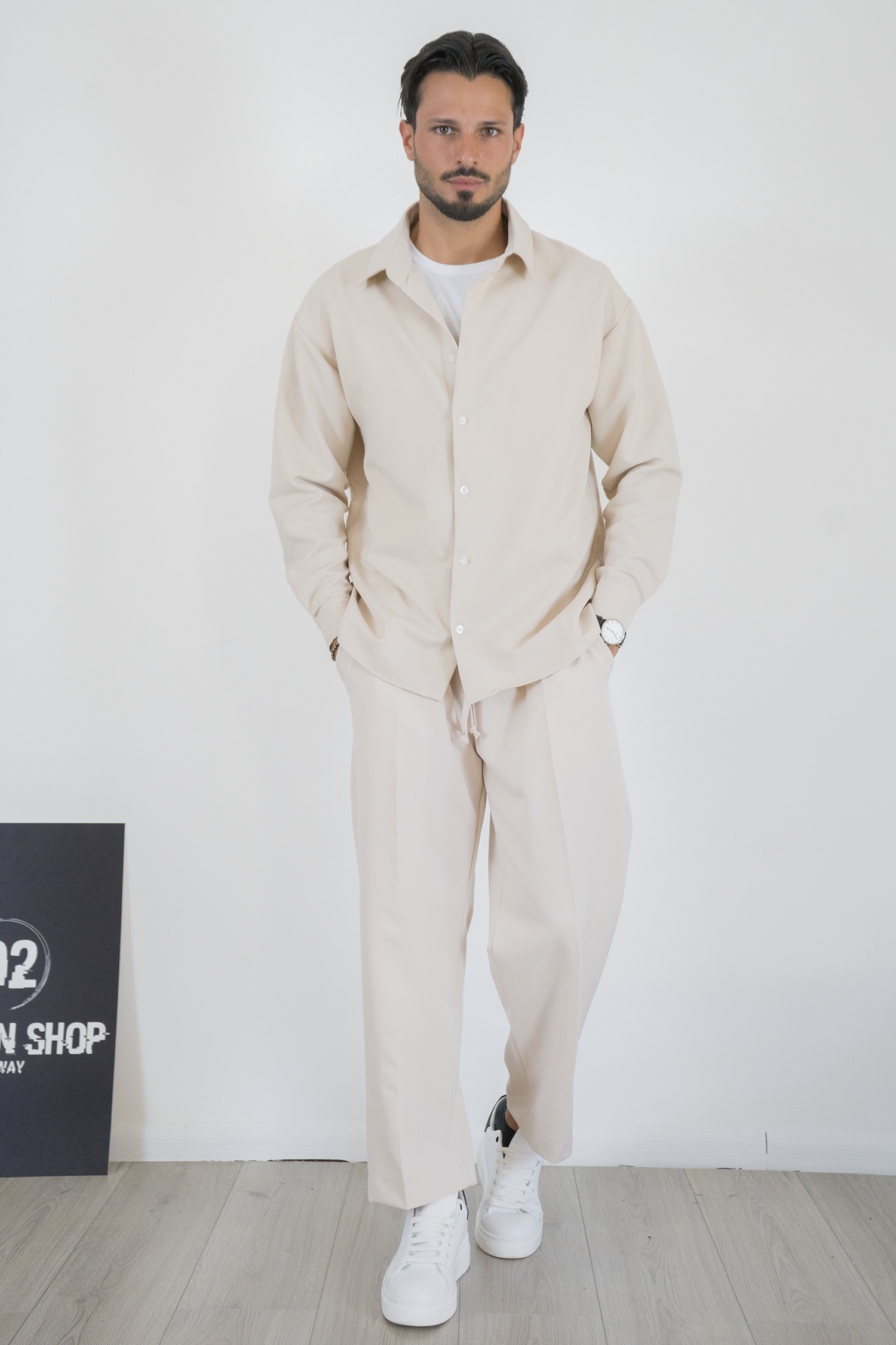 Coordinato Camicia e Pantalone Palazzo Art. Cd123