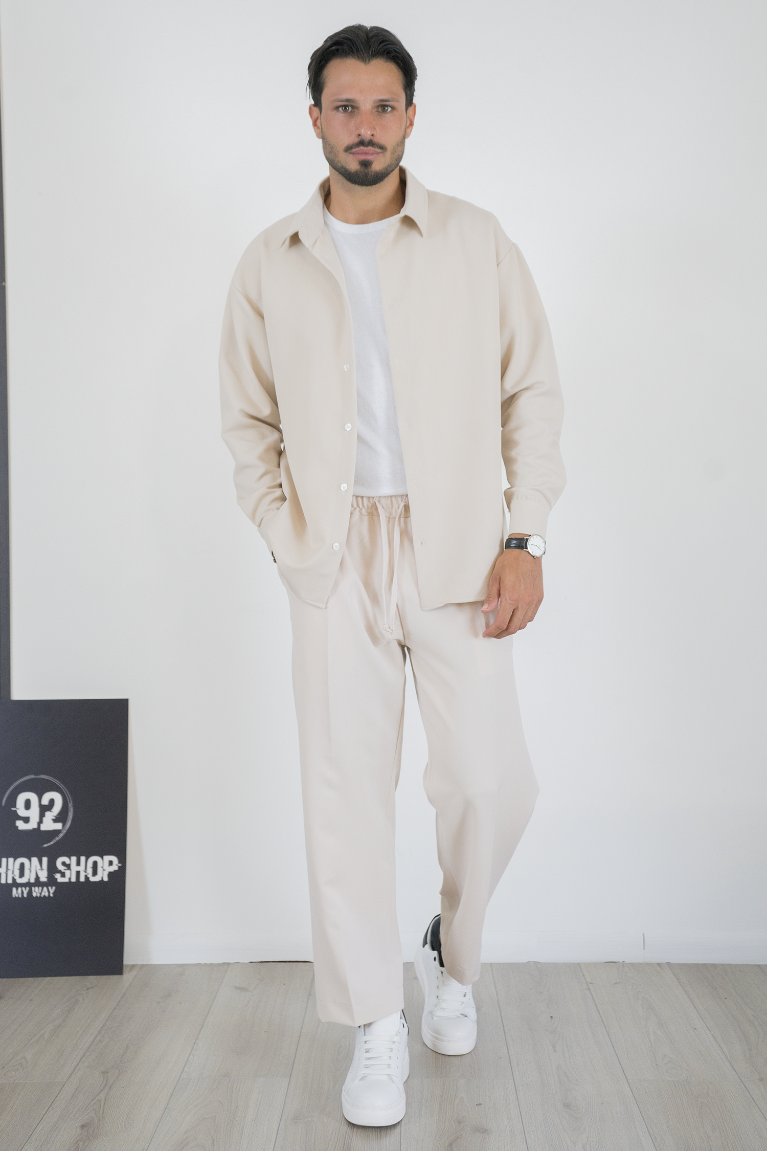 Coordinato Camicia e Pantalone Palazzo Art. Cd123