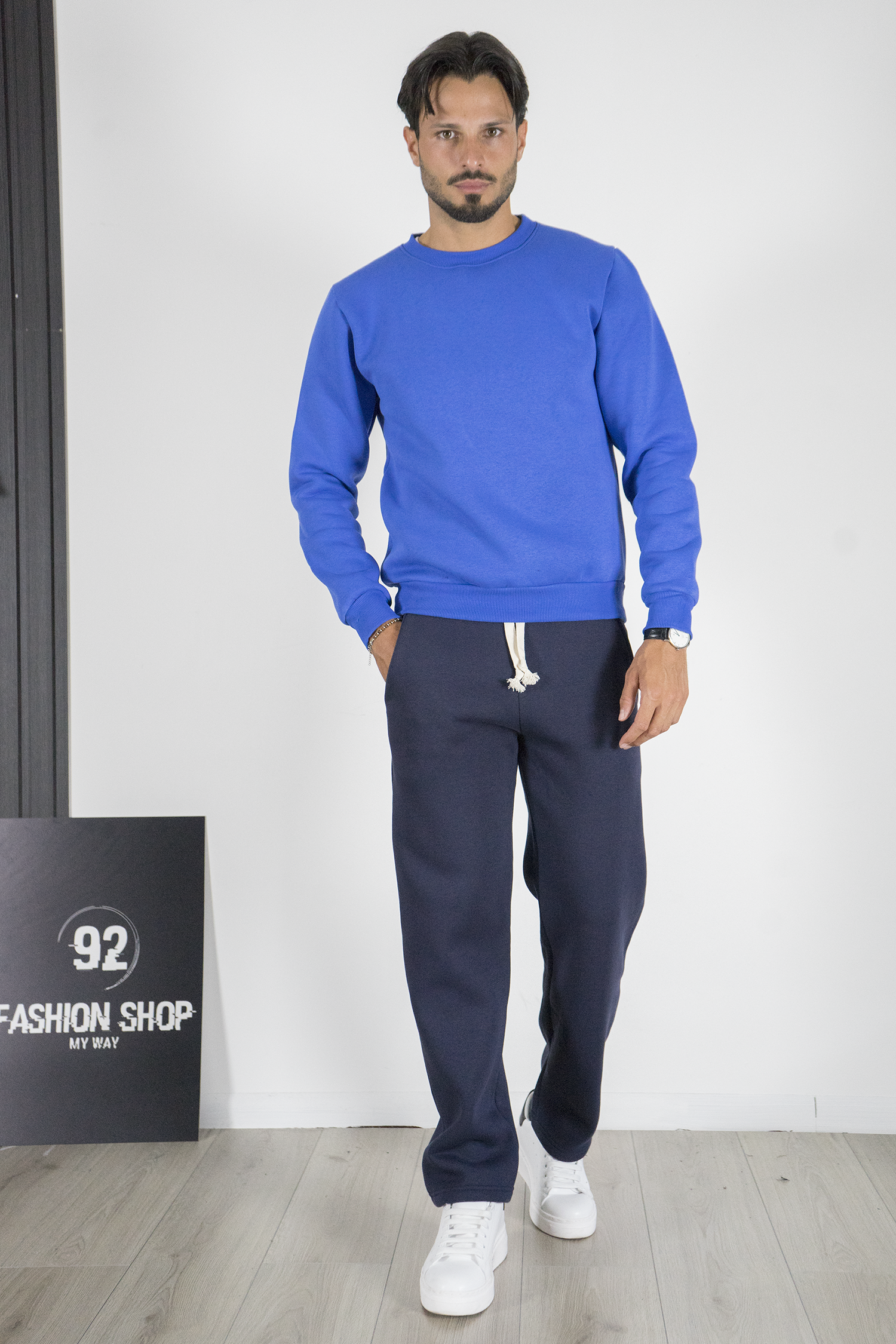 Felpa Girocollo Felpata Art. Fe186